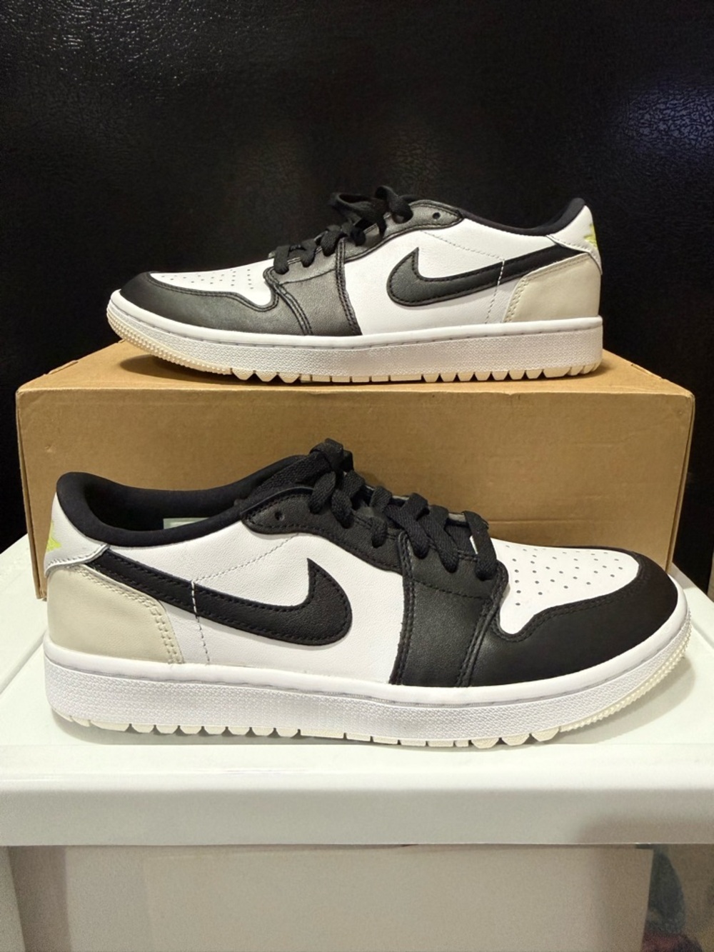 Nike Jordan 1 Low G Golf Shoes Men's Size 8.5 Women's Size 10 White DD9315-108
